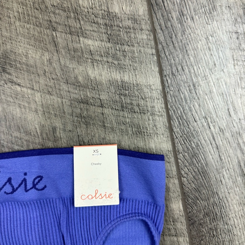 Colsie Purple Ribbed Underwear - Picture 3 of 9